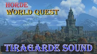 World Quest: Foxhollow Skyterror - Battle for Azeroth - Tiragarde Sound Questing - WoW