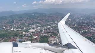 Take-off from SARAJEVO | Lufthansa | Airbus A320neo