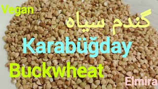 karabüğdayگندم سیاه buckwheat #karabuğday #buckwheat #گیاهخواری #اشپزی #نان #freegluten #glutensiz