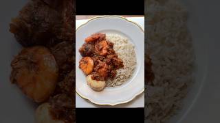 #shorts Easy meal idea; rice and shrimp #food #cooking #foryou #rice  #foodshorts