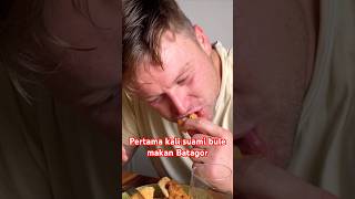 Suami bule tidak berhenti makan Batagor #reels #youtube #2023 #indonesia #viral #makan #bulgaria