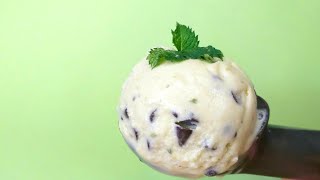 RECETTE DE GLACE : CRÈME GLACÉE À LA MENTHE 🌿