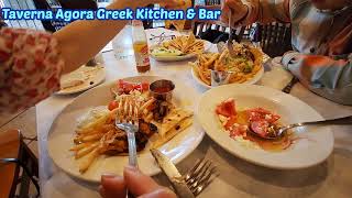 Taverna Agora Greek Kitchen & Bar in North Carolina. US 🇺🇸 미국 노스 케롤라이나 그리스 레스토랑에서