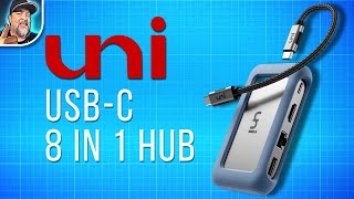 UNI 8-in-1 USB-C Hub Review and Unboxing