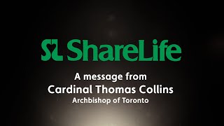 ShareLife message from Cardinal Collins – Fall 2020