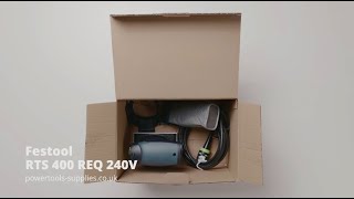 Festool RTS 400 REQ 240V - 201225