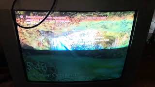 What a crt tv looks like in 240 FPS slow motion