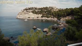 Rodos  Epta Piges   Valley Of The  Butterflies  Antony Quinn Bay