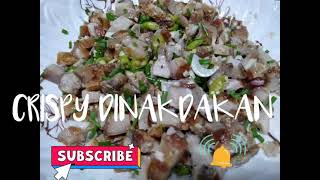 How to cook Crispy Dinakdakan