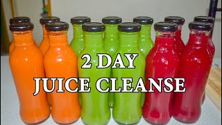 2 DAY JUICE CLEANSE | JUICE WITH ME | JIN