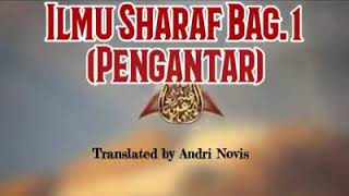 Pengantar Ilmu Shorof Bag 1