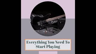 Rogue Electric Guitar Set For Beginner _ Everything You Need To Start Playing #electricguitar