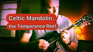 Celtic Mandolin: the Temperance Reel with Backing Track