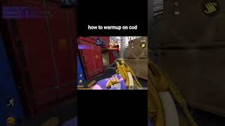 how to warmup on #codm #iferg #cod #callofdutymobile #gaming #callofduty