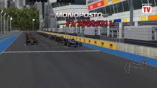 Monoposto F1 2009 EP11: SINGAPORE