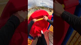 bella ciao playground parkour slide climbing pov