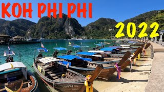 KOH PHI PHI ISLANDS !!! Piękna wyspa dotknięta Tsunami w 2004 roku !! Tajlandia w 2022 roku