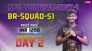 NFG_TOURNAMENT-1 ( DAY-2 ) || FREE FIRE TELUGU LIVE 🎯ROAD TO 10K SUBS 🎯#NFG #fftournamentlive