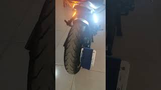 Porta placas curvo para mí pulsar NS 200 #motovlog #moto #motorcycle #pulsar #bike #pulsarns200