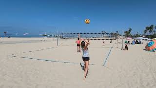 CBVA Long Beach 7/16/24 Pool Play 2-  Aadhya+ Lilly vs. Kaia+Lulu