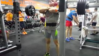 Frontal Squats 100 kg x 4