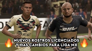 Nuevos rostros y mejoras para la Liga MX en FIFA 20