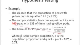 8.2 Test statistics