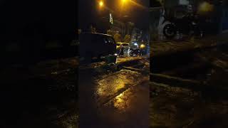 Padangsidimpuan 27-September-2024 || Suasana hujan deras di malam hari#shorts