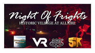 Night of Frights | Historic Village at Allaire State Park | New Jersey | 5.7K HDR VR360 Footage