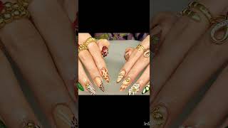 beautiful nail art design 👌❤️#glambeautybymoumita #nailart #shorts #youtubeshorts #subscribe  pls ❤️