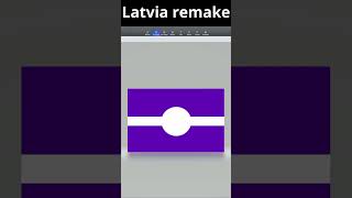 Latvia Flag Remake #country #flag #latvia