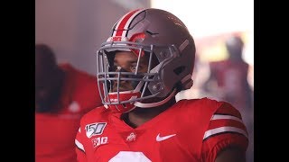 JK Dobbins Full Highlights 2019.10.26 Wisconsin vs Ohio St- 221 Total Yards, 2 TDs!