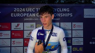 #EuroTrack24 Jun/U23 | William Salter interview