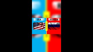 RUSSIA vs USA Military Power Comparison 2022 #shorts