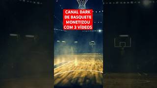 Canal Dark de Basquete da NBA Monetizou com 3 Vídeos em Apenas 28 Dias