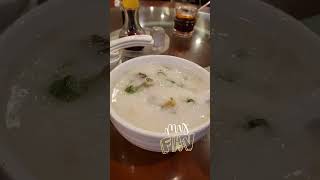 most favorite at dimsum #dimsum #riceporridge #porridge #asianfoods #blackegg #foodshorts #foodlover