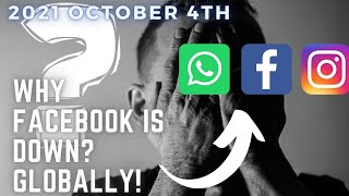 Why Facebook is down globally | Facebook servers down | Facebook, Instagram and WhatsApp are down