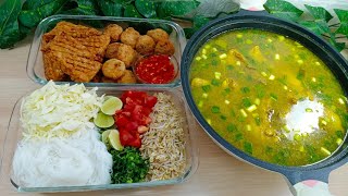 BEGINI CARA AKU MEMASAK SOTO AYAM BENING‼️RASANYA ENAK,SEGER,KUAHNYA NGALDU 👍