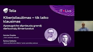 Kiberįsilaužimas – tik laiko klausimas. Apsaugokite silpniausią grandį: darbuotojų išmaniuosius