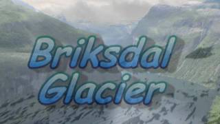 Briksdal Glacier -   Breaking  Glacier  ---  Norway