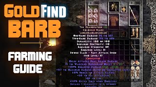 🔥 2400% Gold Find Barb Guide! Easy Gold Farming in #PD2 #S3