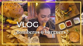 mini vlog: ¿Restobar de bomberos?🔥👀 Hamburguesas en Lima 🍔✨👌