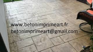 Beton Imprime  Beaucaire   www.betonimprimeart.fr, betonimprimeart@gmail.com