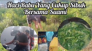 RABU SUPER PADAT KEGIATAN IRT 3 ANAK || Masak Enak Untuk Suami & Anak Lanjut Ke Kebun Mini Sayuran