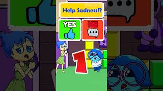 Choose the Right Blocks to help Sadness Escape | Inside Out