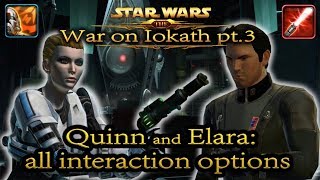 War for Iokath (pt.3): Elara and Quinn full dialogue