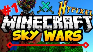 Playing Minecraft SkyWars (Hypixel)