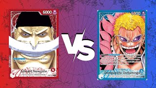 Whitebeard Problems? Try Doflamingo! Red Whitebeard vs Blue Doflamingo One Piece Tournament Match