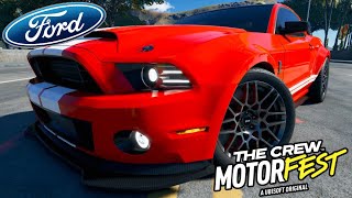 Using the FORD SHELBY GT500 in the Grand Race **NASTY ENGINE SOUND** - The Crew Motorfest