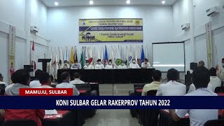 KONI SULBAR GELAR RAKERPROV TAHUN 2022, BAHAS 7 AGENDA PENTING